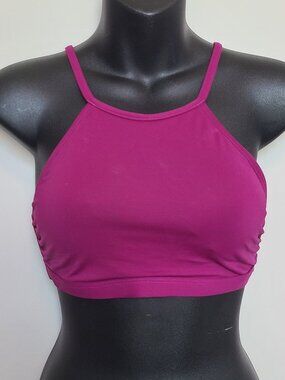 Athleta Macrame High Neck Bikini Top XS